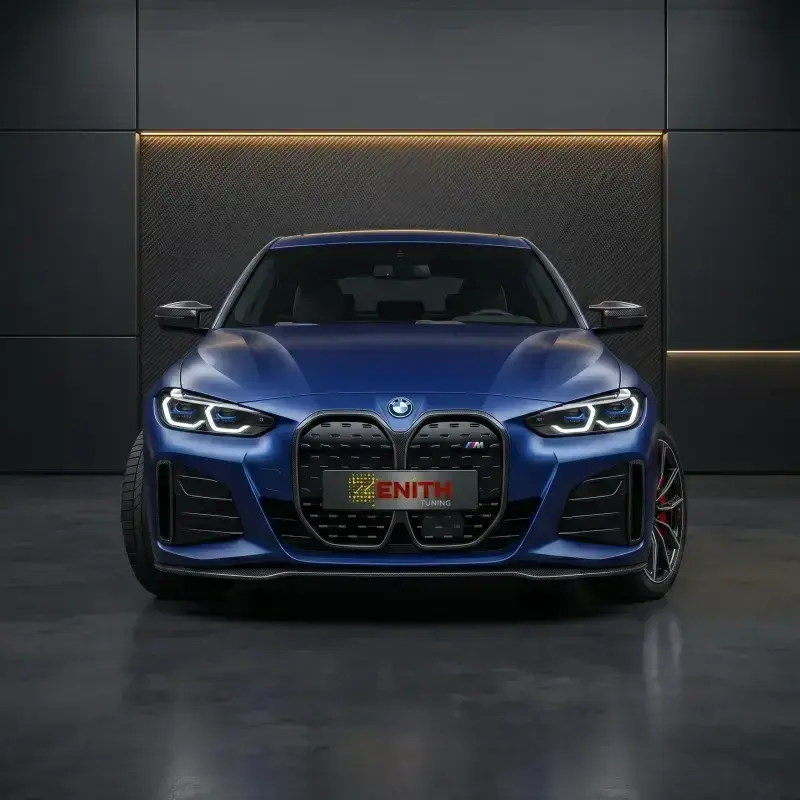 BMW i4 M50 preparado pela Zenith Performance em Curitiba - Remap de precisão