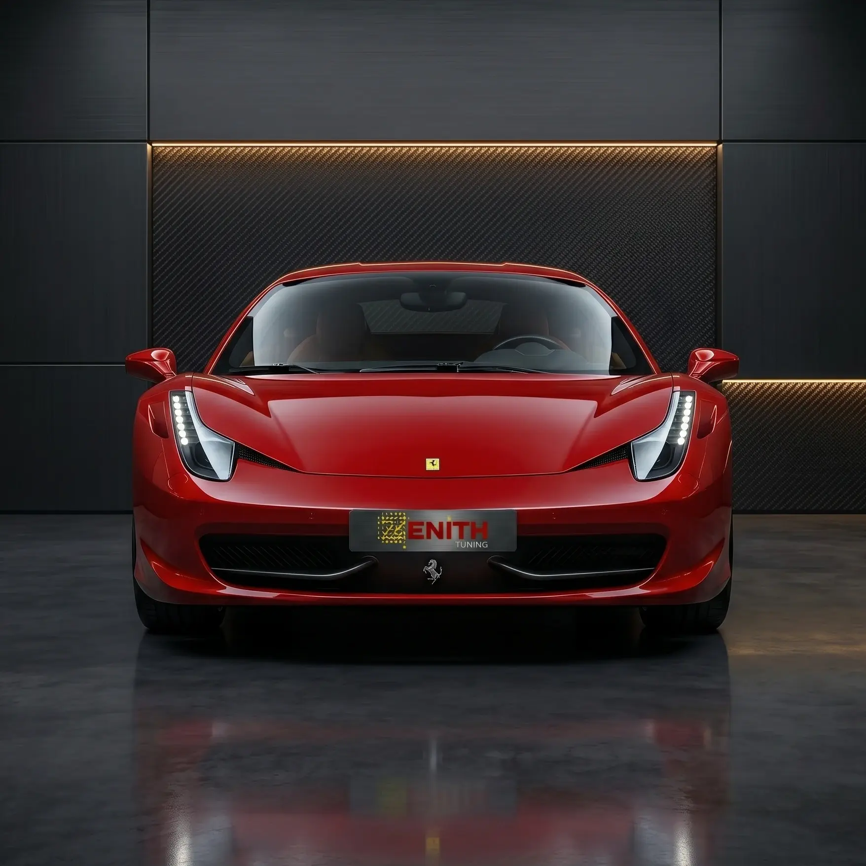 Ferrari 458 Italia preparado pela Zenith Performance em Curitiba - Remap de precisão
