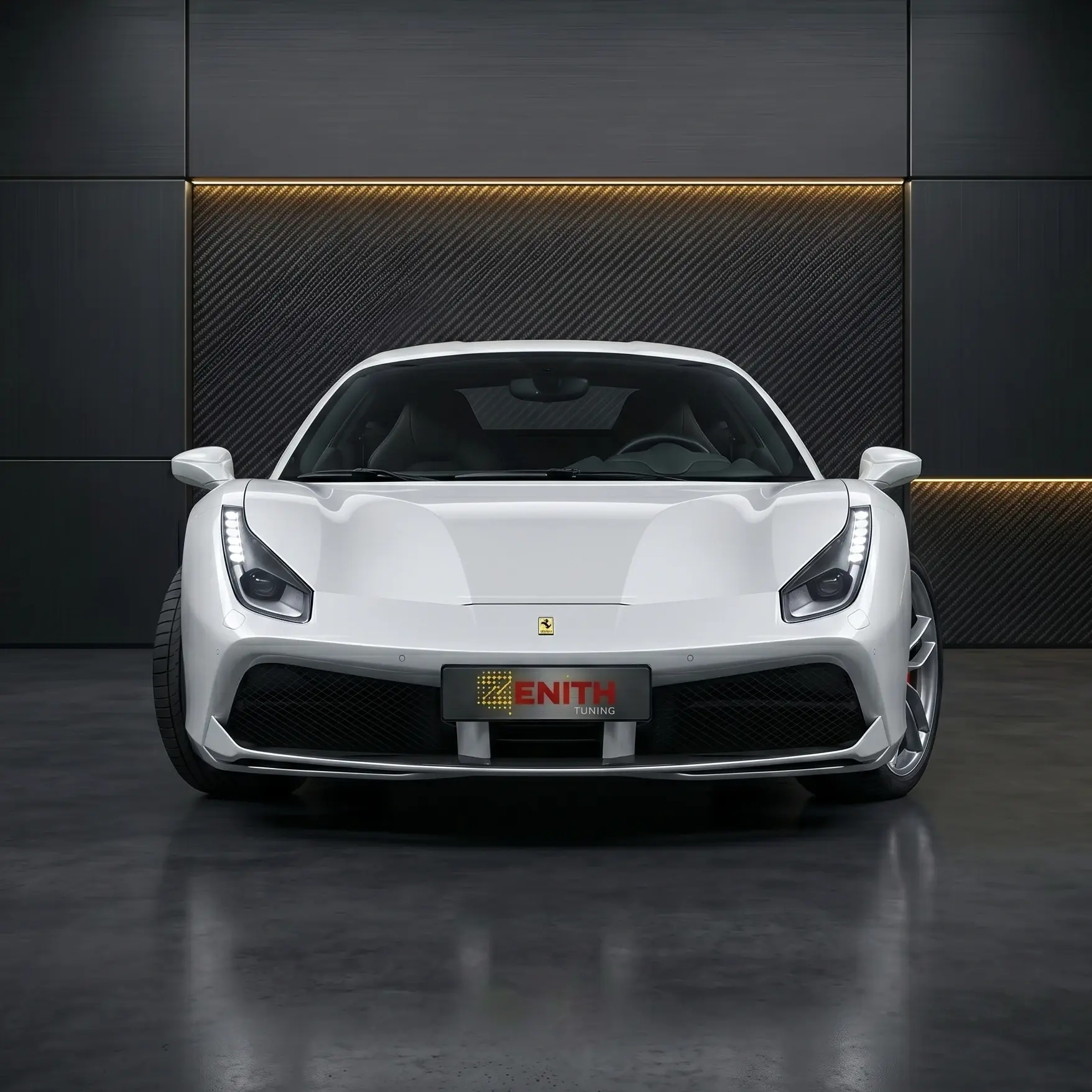 Ferrari 488 GTB preparado pela Zenith Performance em Curitiba - Remap de precisão