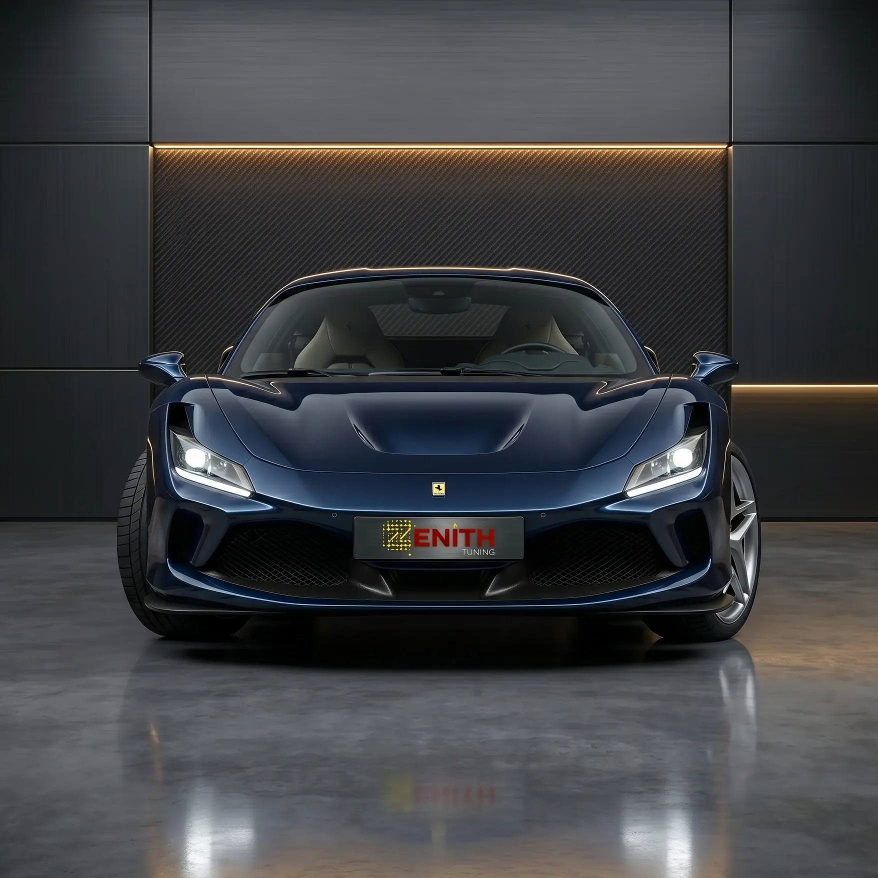 Ferrari F8 Tributo preparado pela Zenith Performance em Curitiba - Remap de precisão