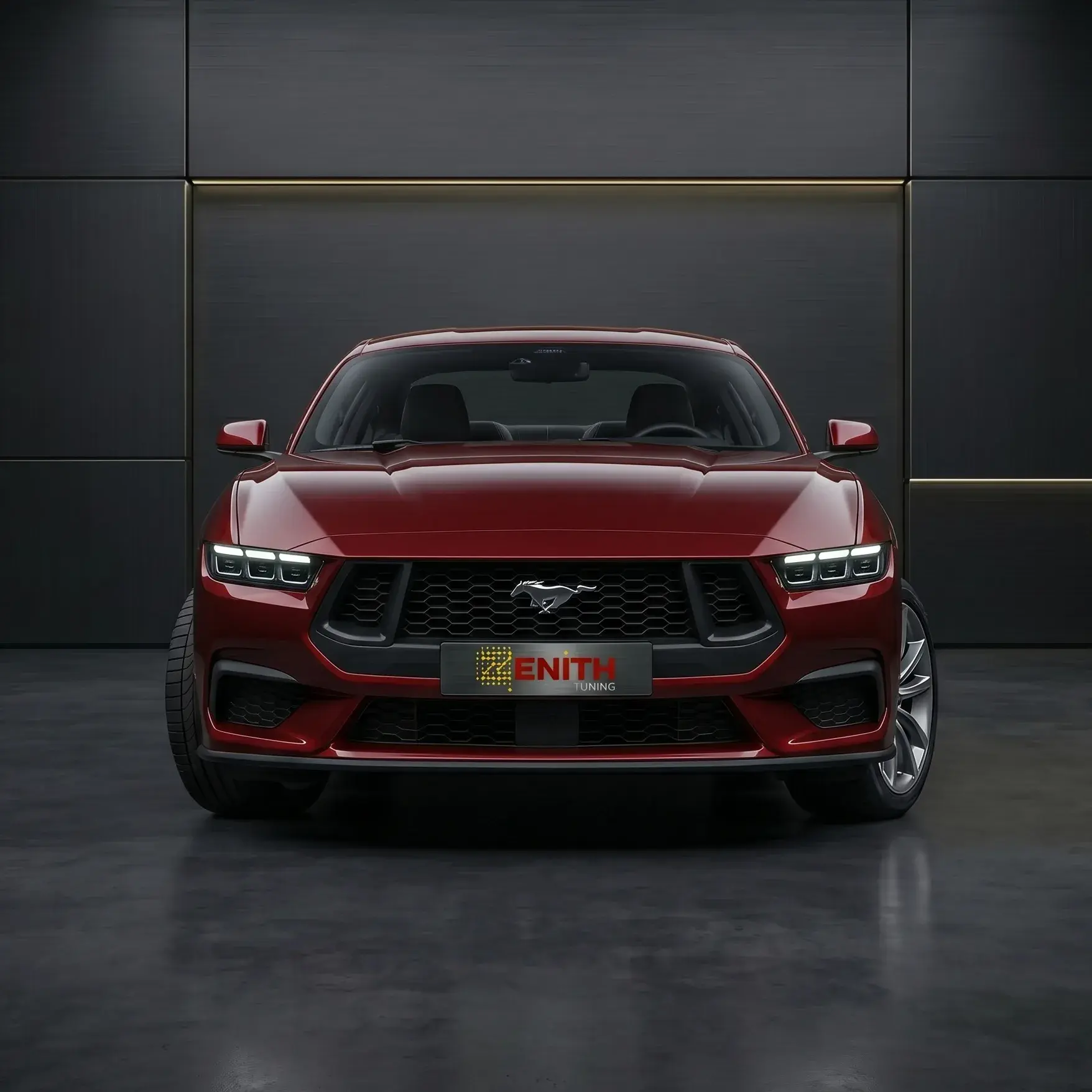 Ford Mustang GT preparado pela Zenith Performance em Curitiba - Remap de precisão
