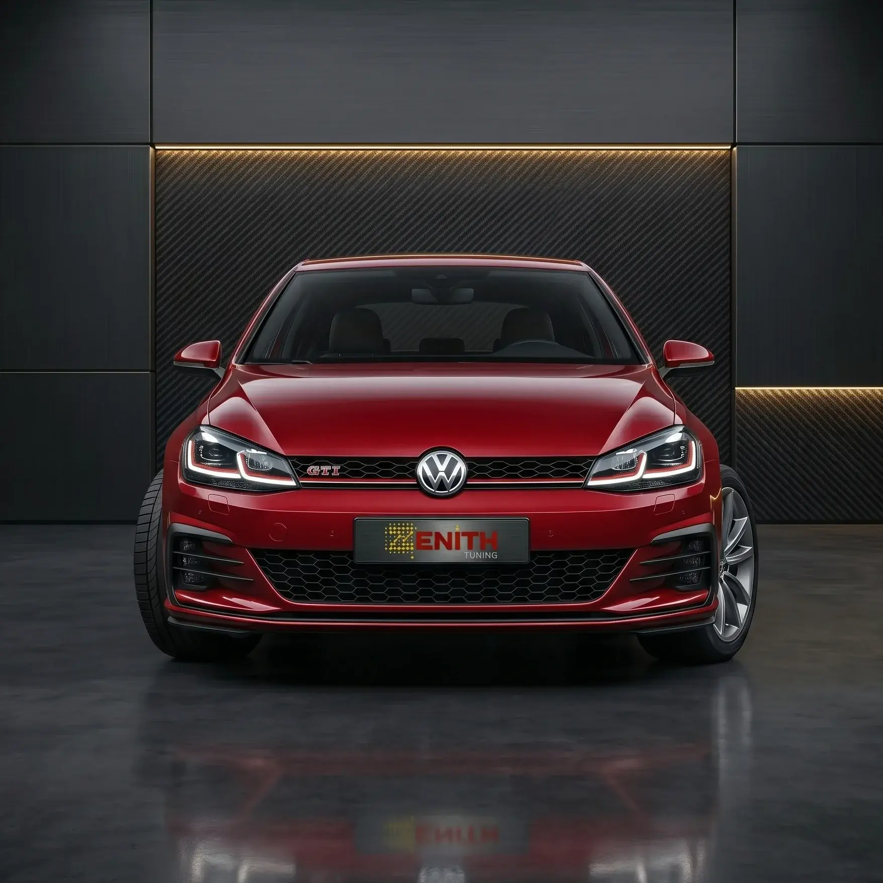 Volkswagen Golf preparado pela Zenith Performance em Curitiba - Remap de precisão